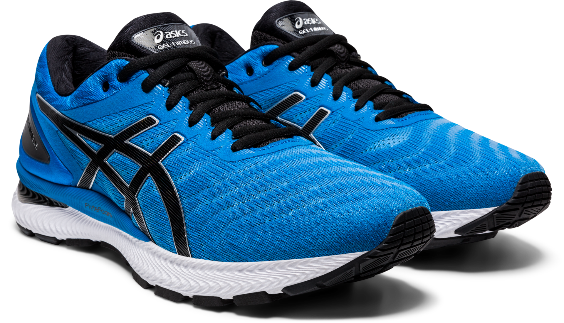 Asics Gel Nimbus 22 Hardloopschoenen Blauw Zwart Heren Maat 44