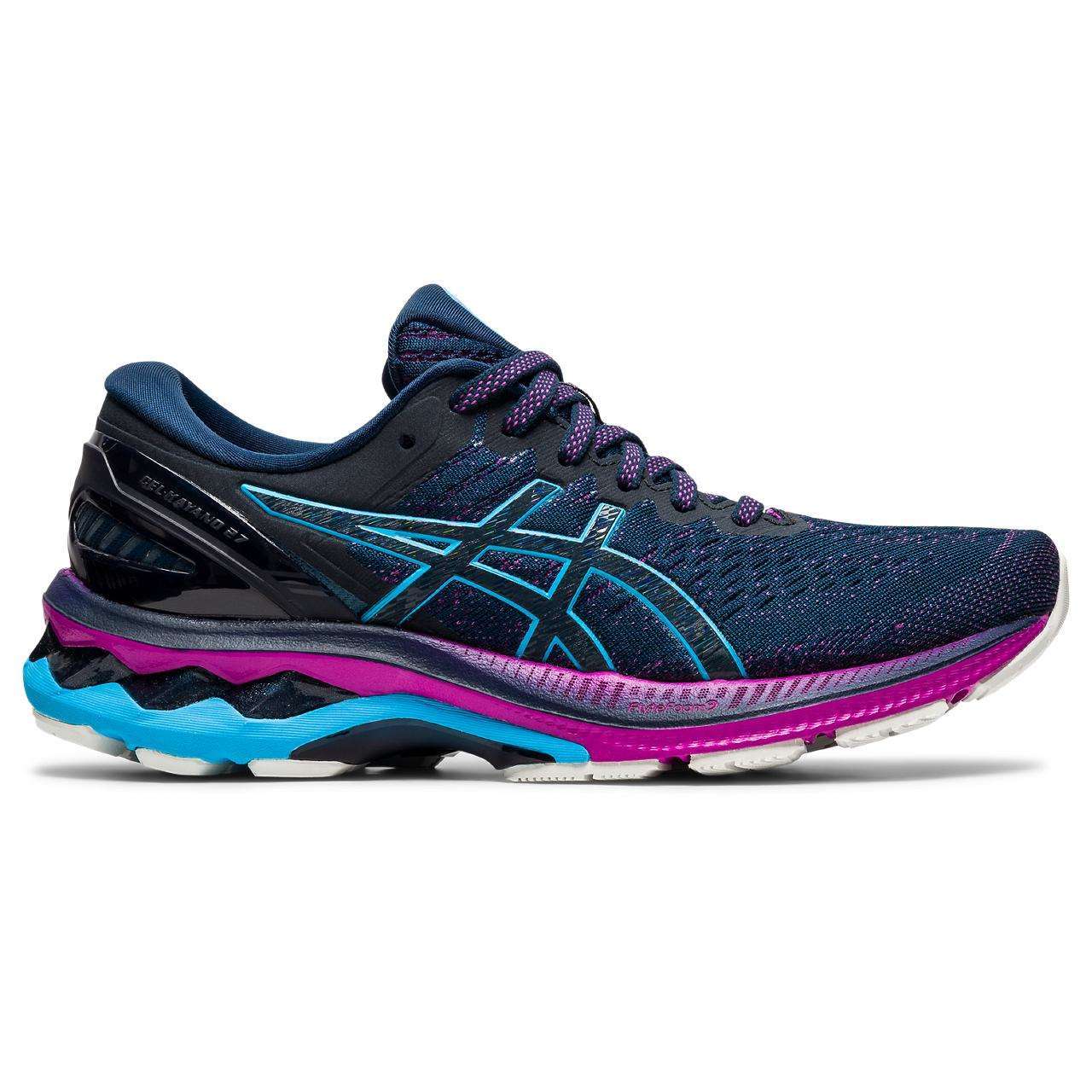Tweedekans Asics Gel Kayano 27 Hardloopschoenen Blauw/Blauw Dames Maat 40  koop je bij Futurumshop.nl