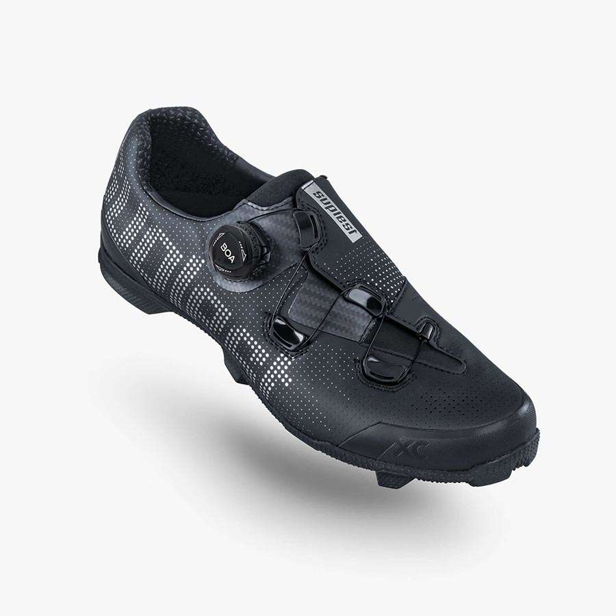 Tweedekans Suplest Edge Performance MTB schoenen Zwart Zilver Heren Maat 42 koop je bij Futurumshop