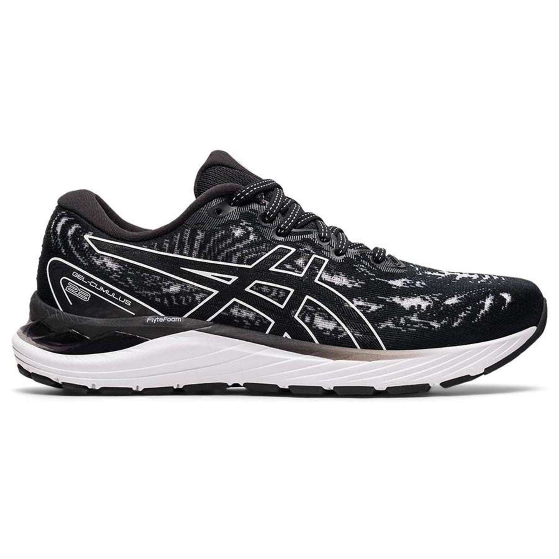 Tweedekans Asics Gel Cumulus 23 Hardloopschoenen Zwart/Wit Dames Maat 43 1/2 koop bij Futurumshop.nl