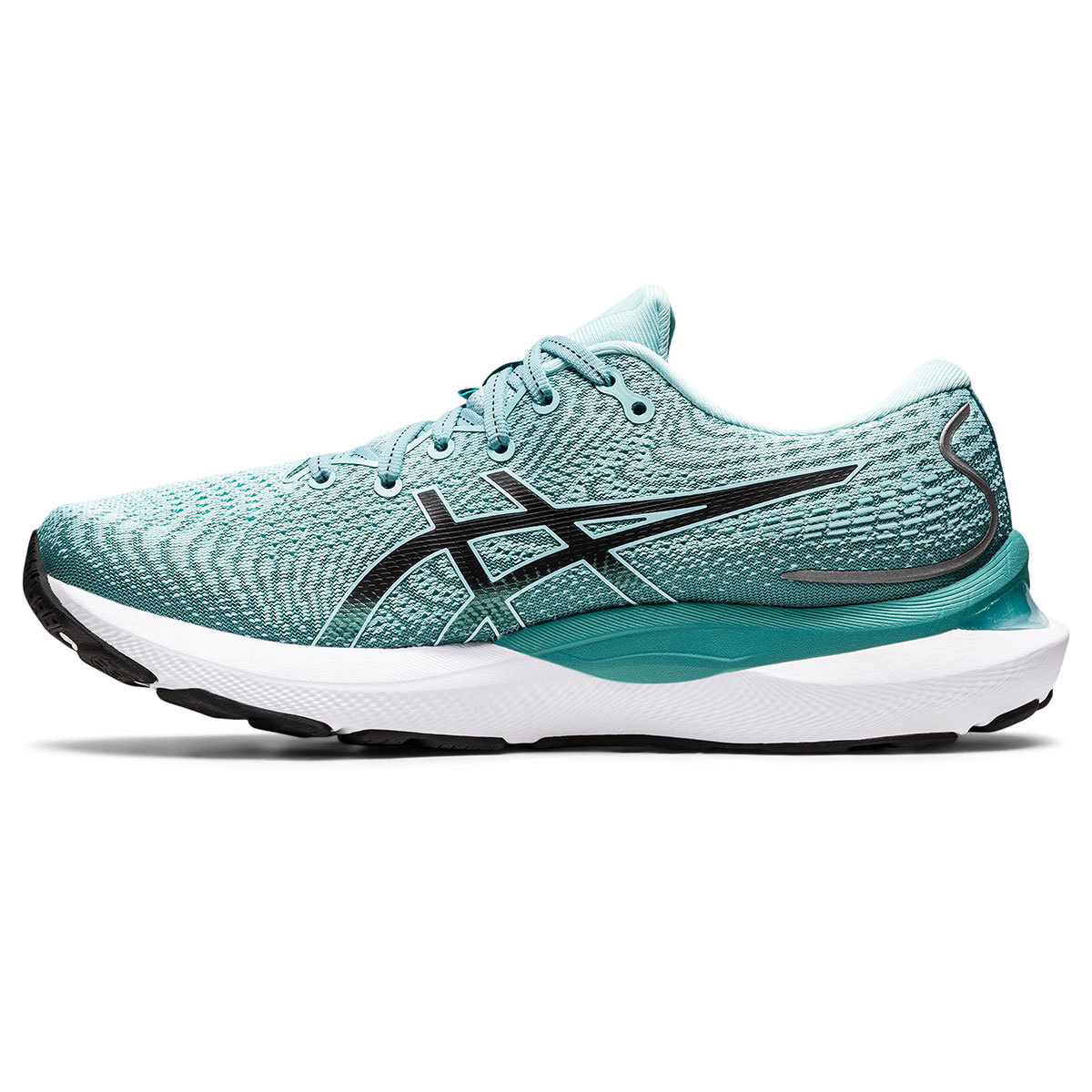 energie Sinis Integraal Tweedekans Asics Gel Cumulus 24 Hardloopschoenen Groen/Zwart Dames Maat 42  koop je bij Futurumshop.nl