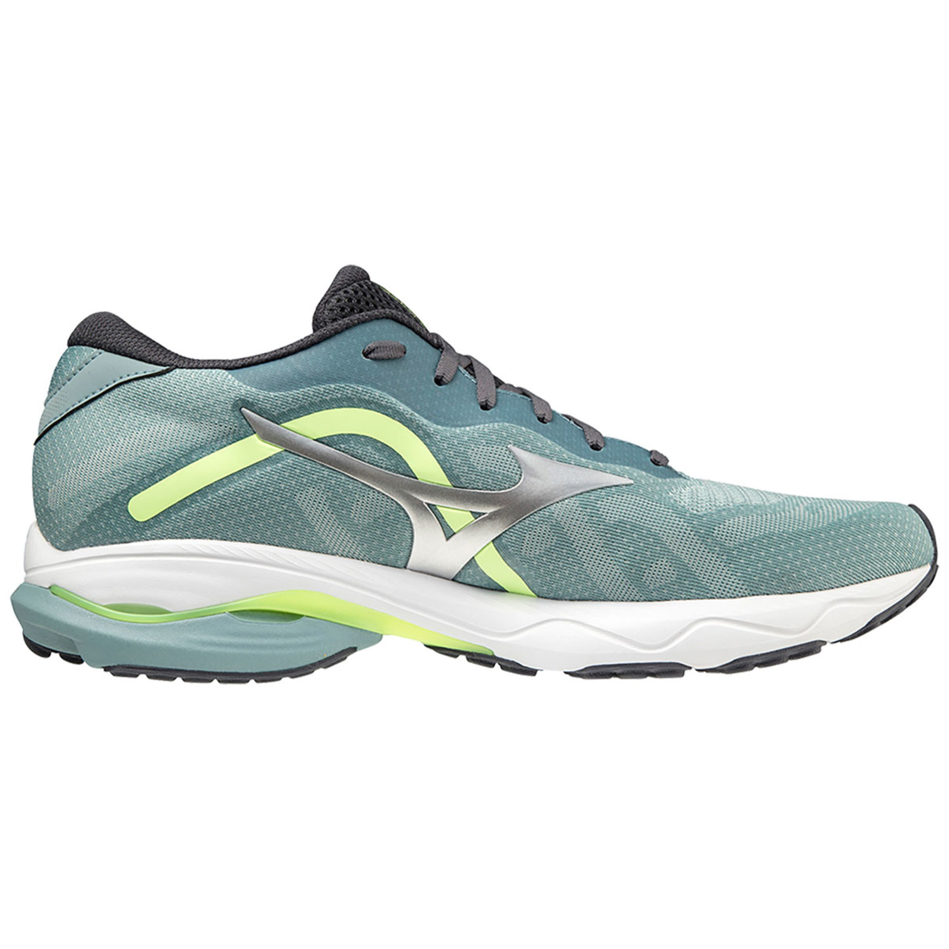 Tweedekans Mizuno Wave Ultima 13 Hardloopschoenen Blauw/Groen Heren Maat 45  koop je bij Futurumshop.nl