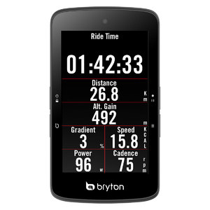 Tweedekans Bryton Rider S800 E GPS Fietscomputer Zwart