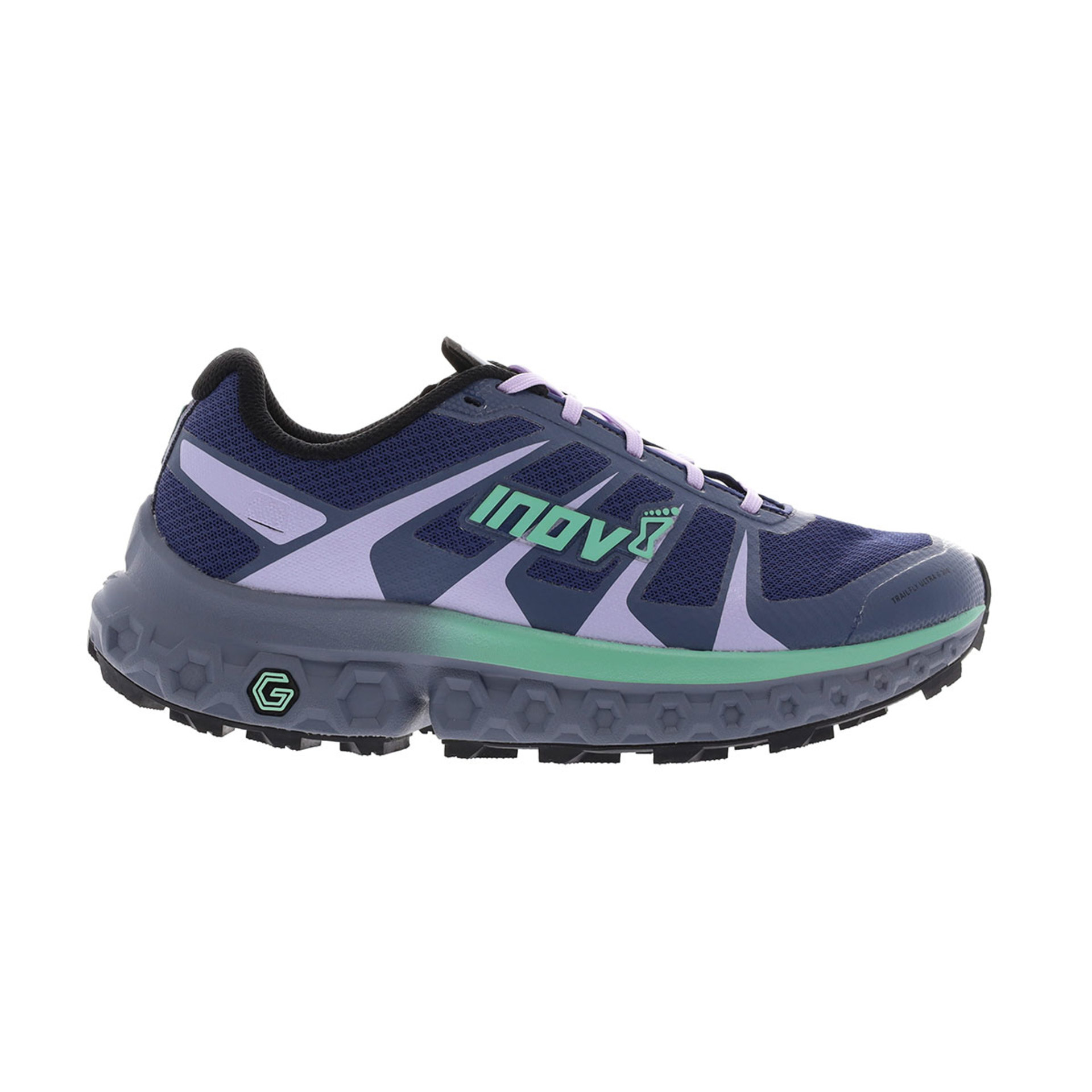 Tweedekans Inov-8 Trailfly Ultra G 300 Max Trail Schoenen Blauw Dames Maat 41.5