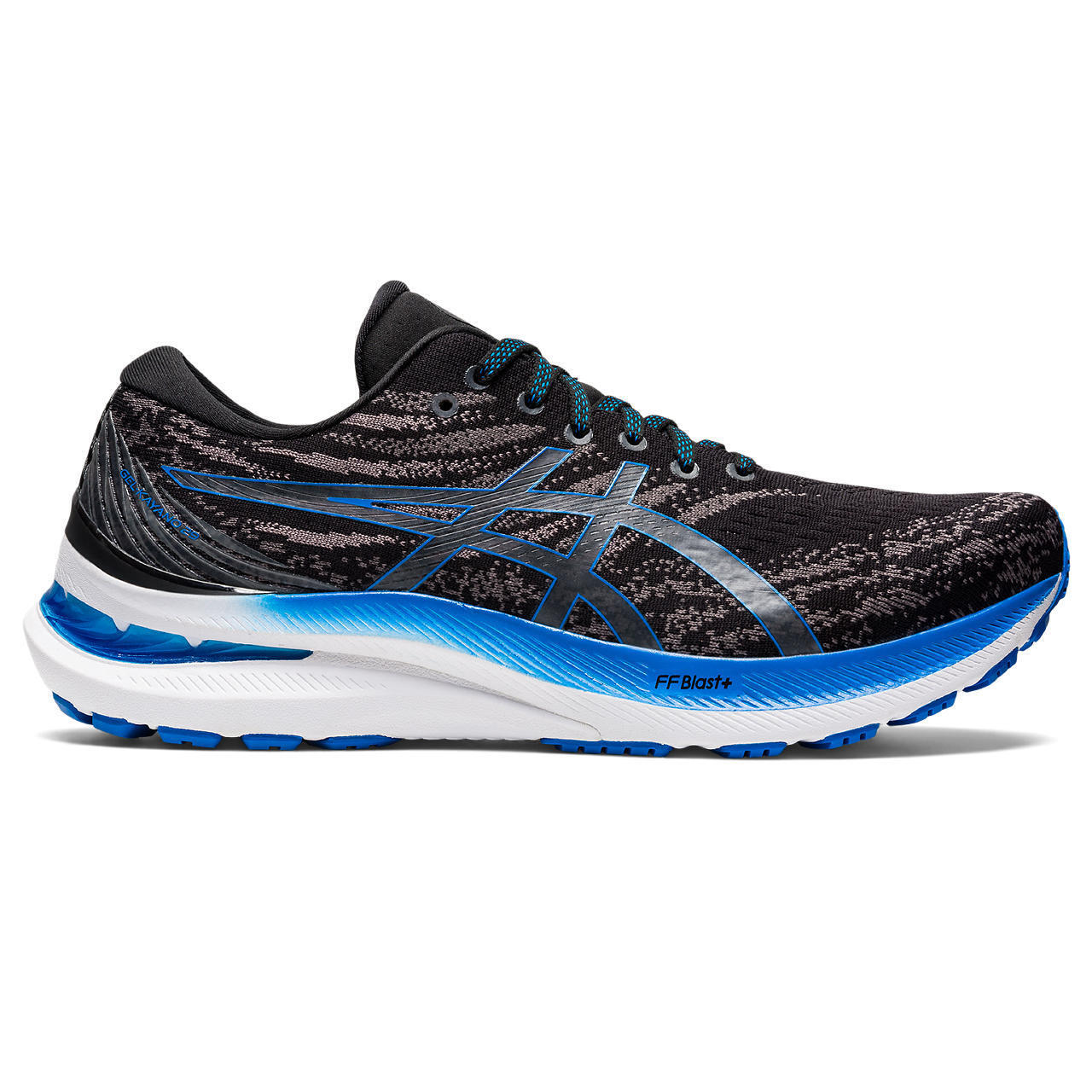 Tweedekans Asics Gel-Kayano 29 Hardloopschoenen Zwart/Blauw Heren Maat 42