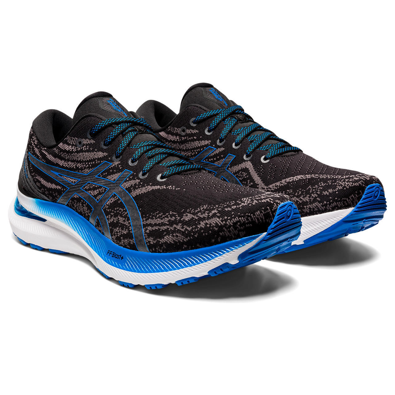 Tweedekans Asics Gel-Kayano 29 Hardloopschoenen Zwart/Blauw Heren Maat 42