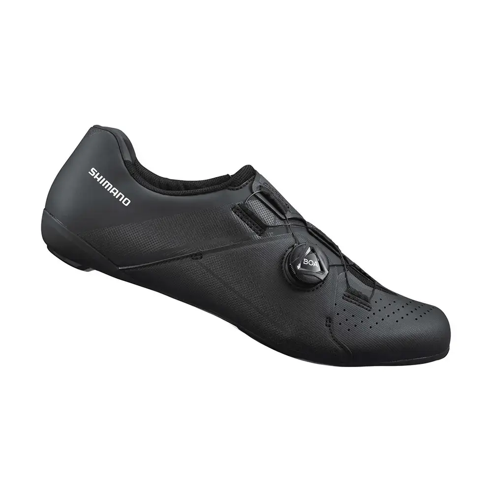 Tweedekans Shimano RC300 Wielrenschoenen Zwart Heren Maat 44 koop je bij Futurumshop