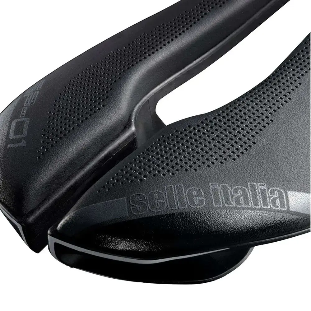 Sella Italia SP-01 Kit Carbonio SuperFlow Team Edition L3 – Sella Da Corsa 288x142mm, Nera - Foto 3