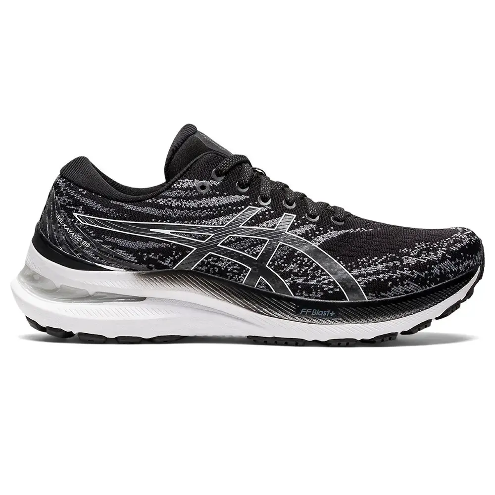 Tweedekans ASICS Gel Kayano 29 Hardloopschoenen Zwart Wit Dames Maat 40 koop je bij Futurumshop