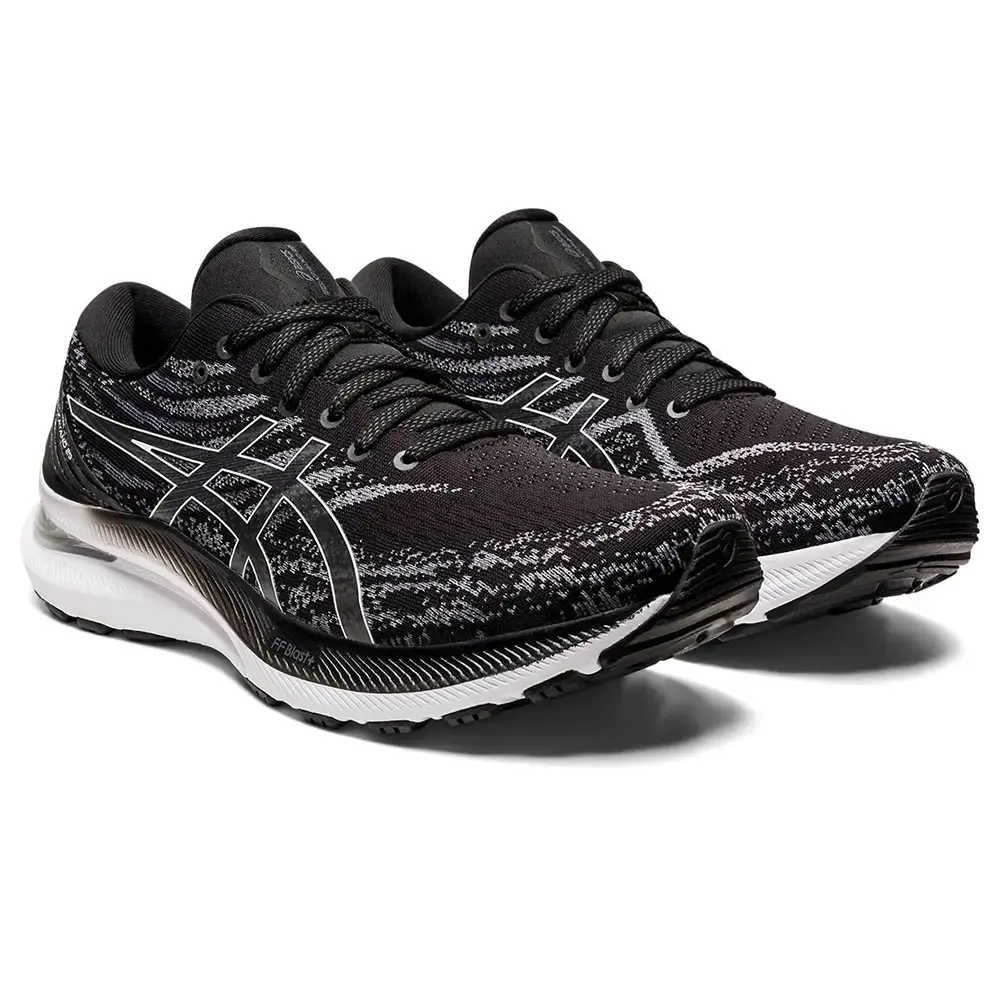 Tweedekans ASICS Gel-Kayano 29 Hardloopschoenen Zwart/Wit Dames Maat 40