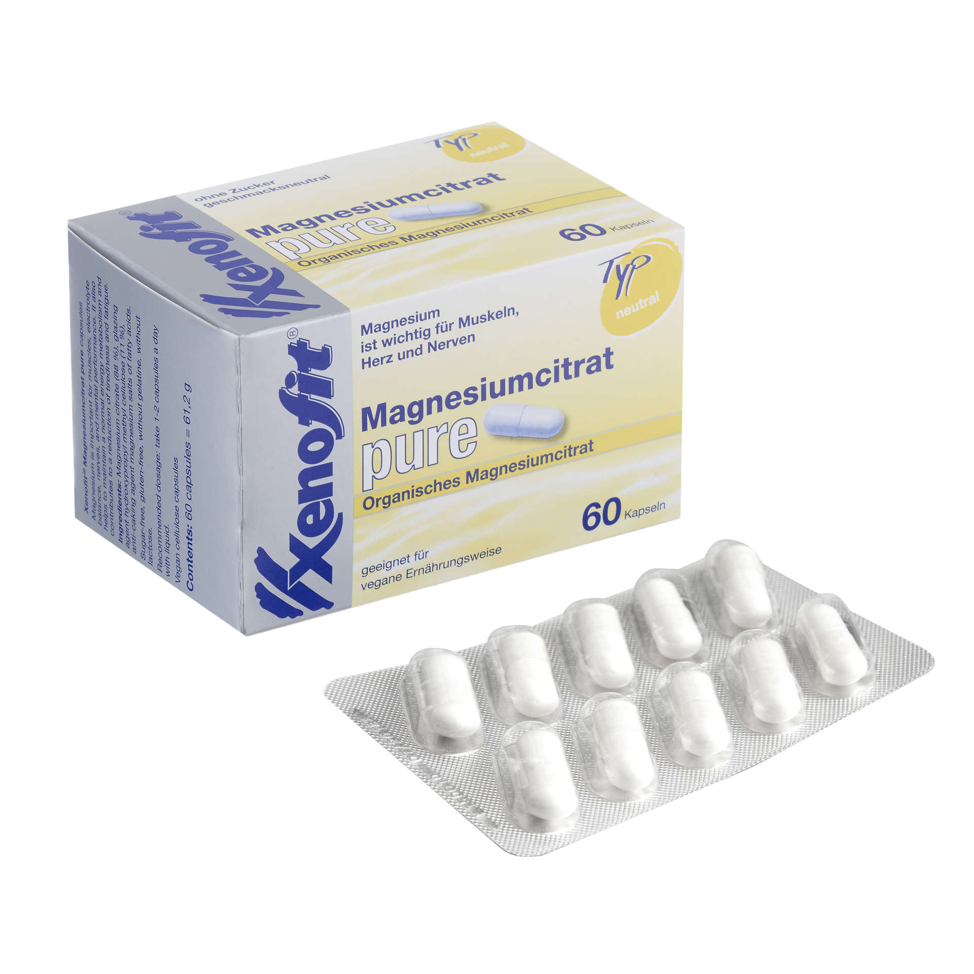 Xenofit Magnesium Pure 60 Capsules