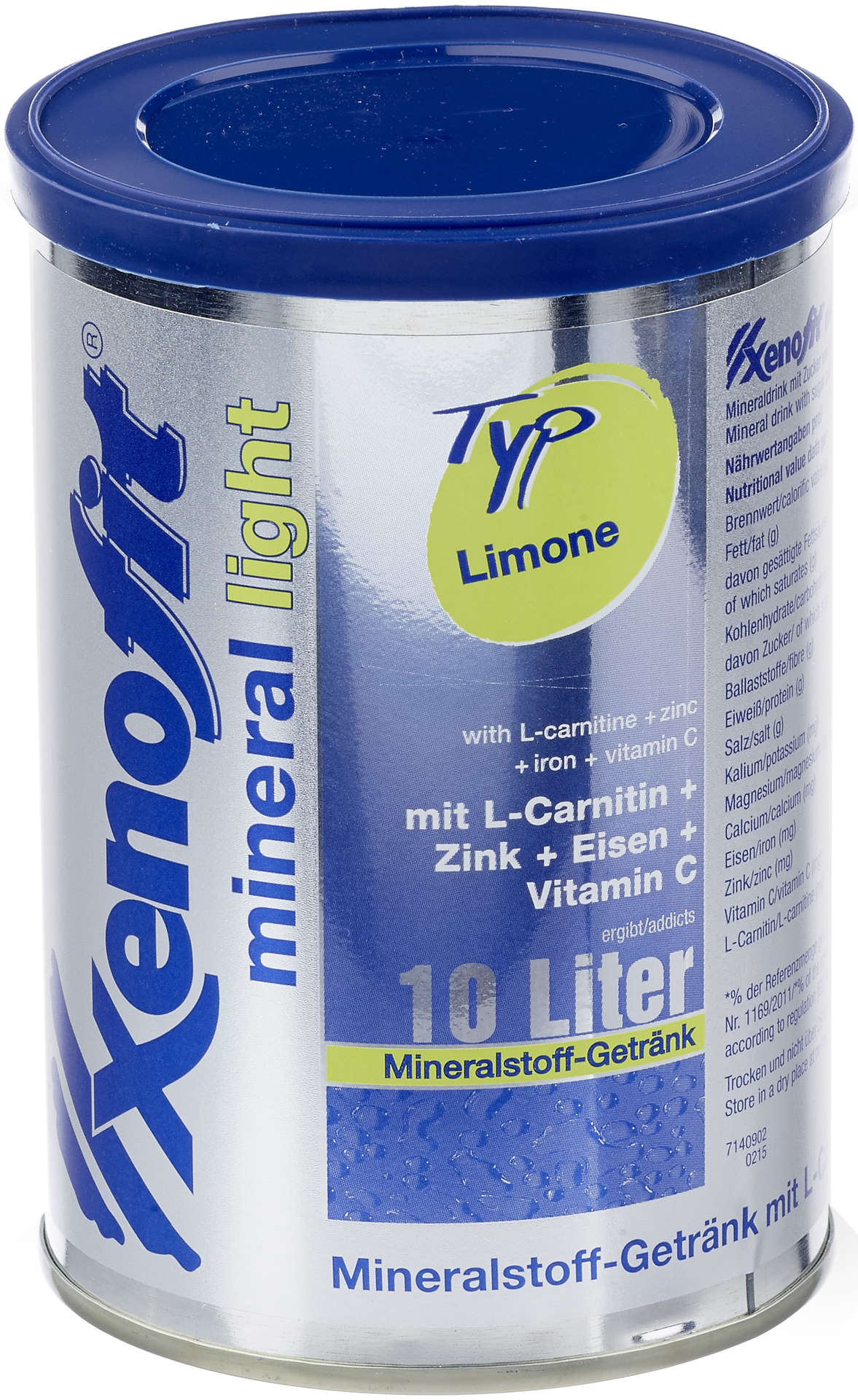 Xenofit Mineral Light Drank Limoen Pot 260g