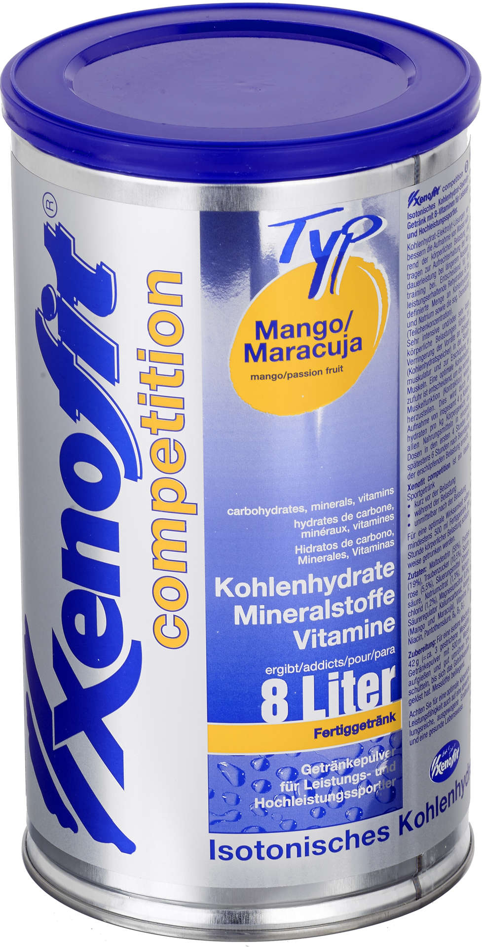 Xenofit Competition Dorstlesser Mango/Passiefruit Pot 672g