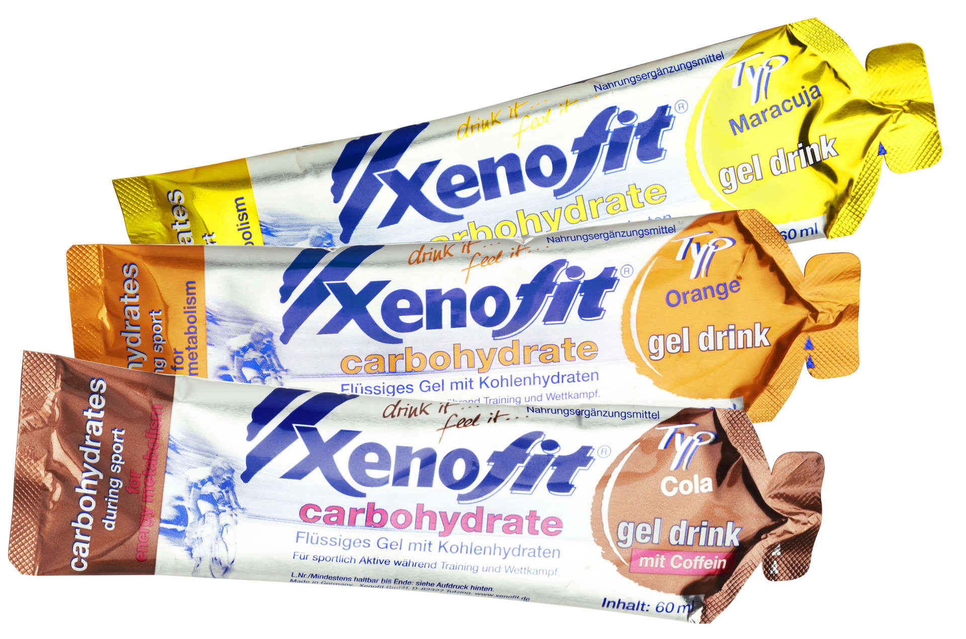 Xenofit Carbohydrate Gel Drink Mix 21 stuks