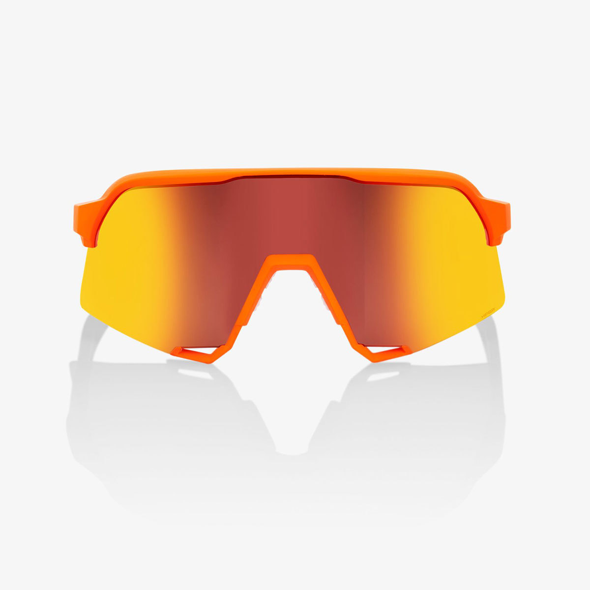 100% S3 Sport Zonnebril Oranje met HiPER Red Multilayer Mirror Lens