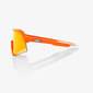 100% S3 Sport Zonnebril Oranje met HiPER Red Multilayer Mirror Lens