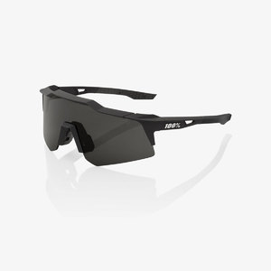 100% Speedcraft XS Sport Zonnebril Zwart met Smoke Lens