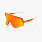 100% Glendale Sport Zonnebril Oranje met HiPER Red Multilayer Mirror Lens
