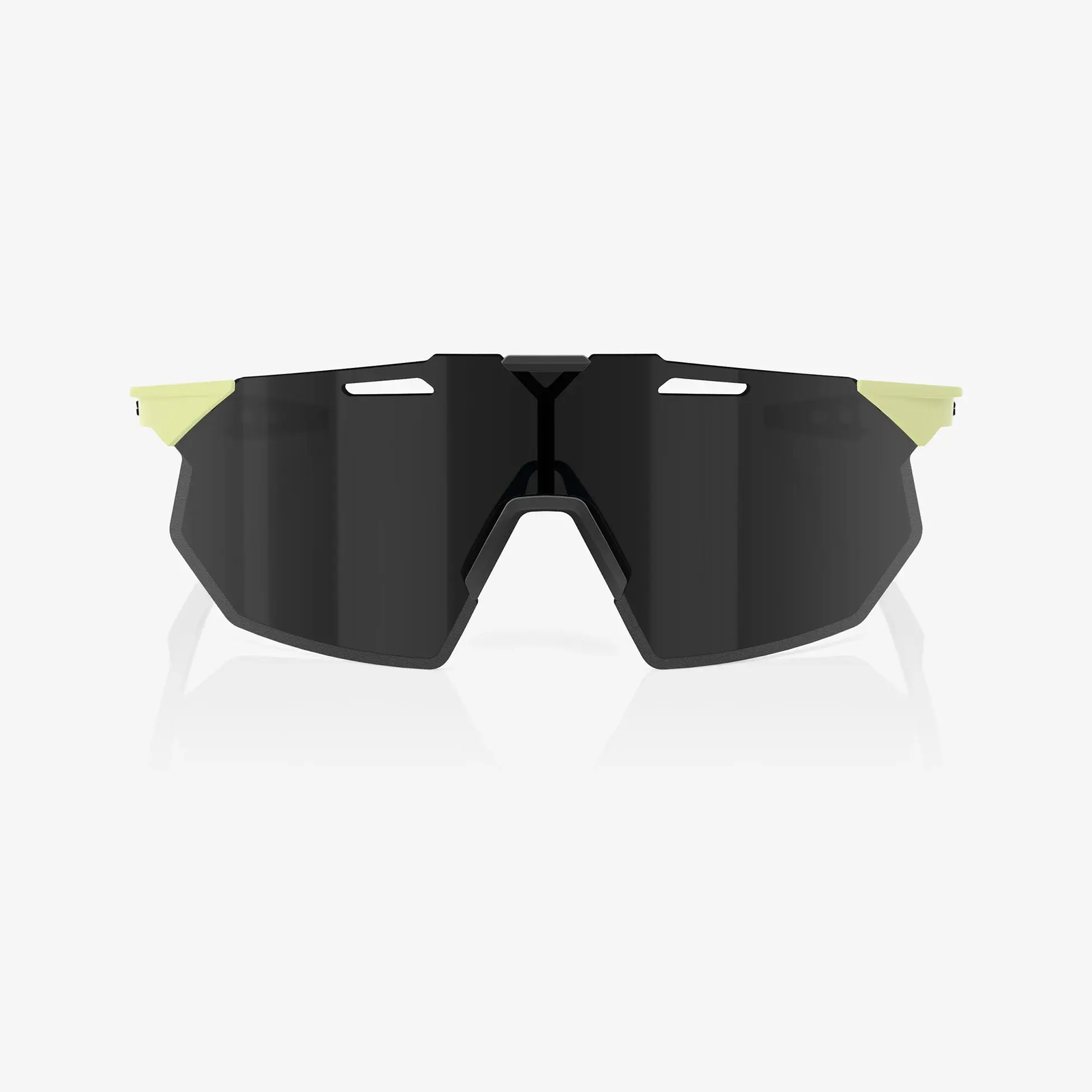 100% Hypercraft SQ Sport Zonnebril Soft Tact Glow met Black Mirror Lens