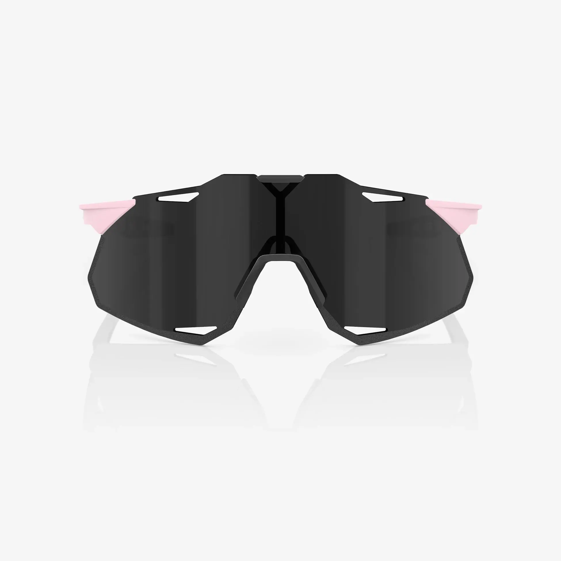 100% Hypercraft XS Sport Zonnebril Soft Tact Pink met Black Mirror Lens