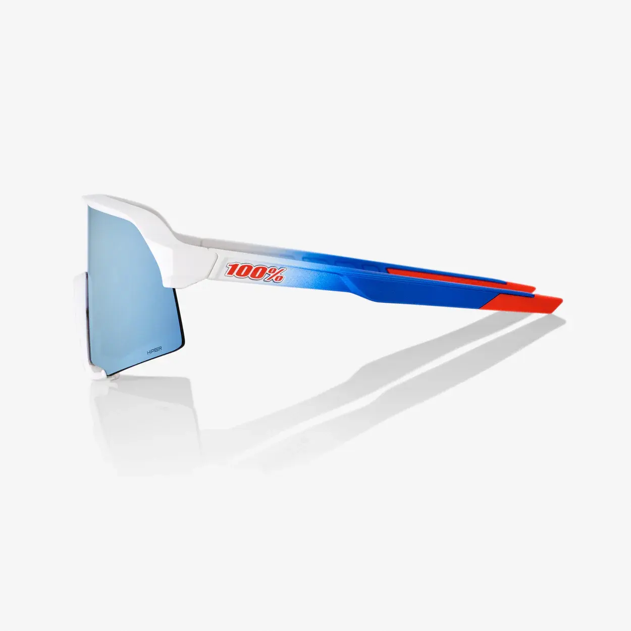 100% S3 Sport Zonnebril TotalEnergies met HiPER Blue Mirror