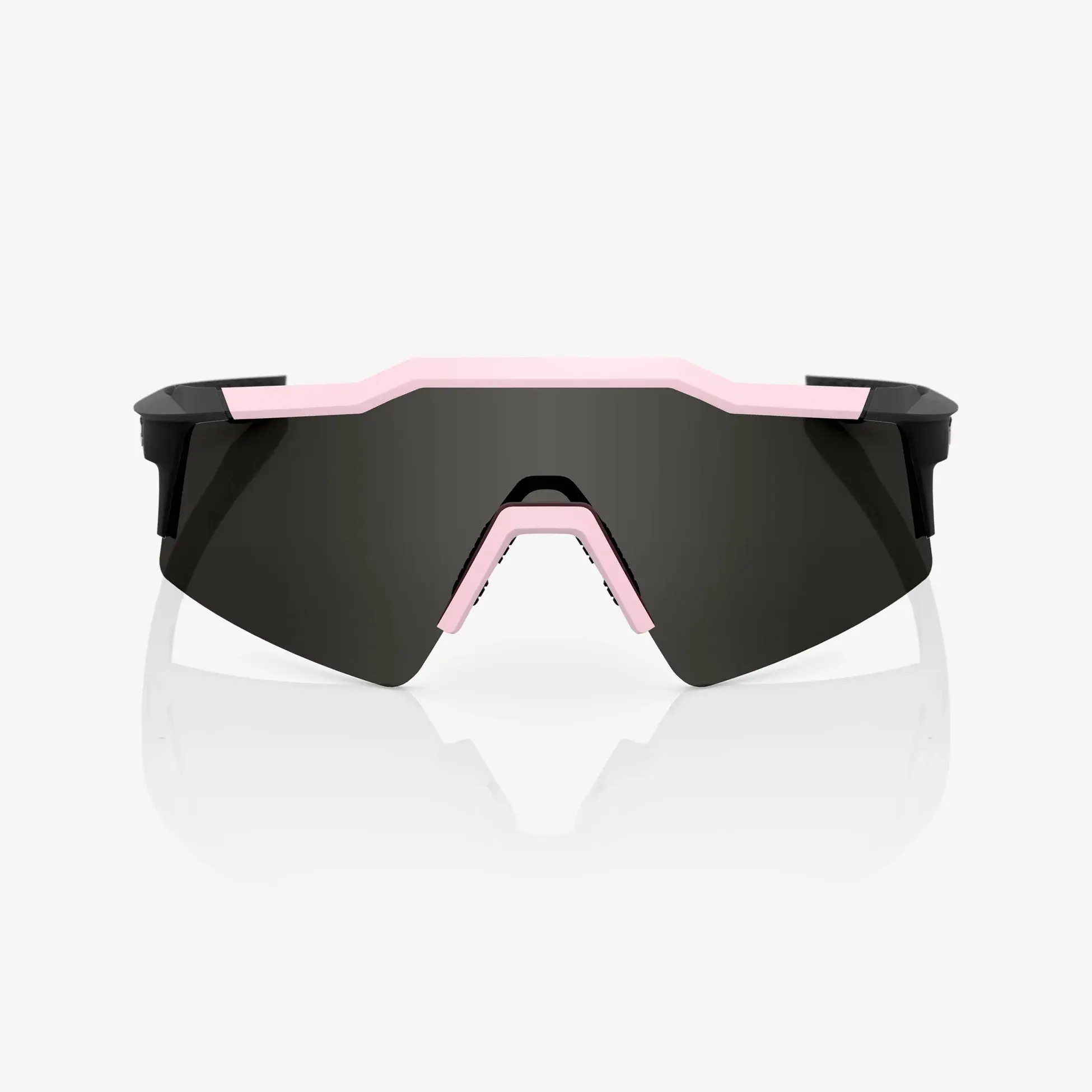 100% Speedcraft SL Sport Zonnebril Soft Tact Desert Pink met Smoke Lens