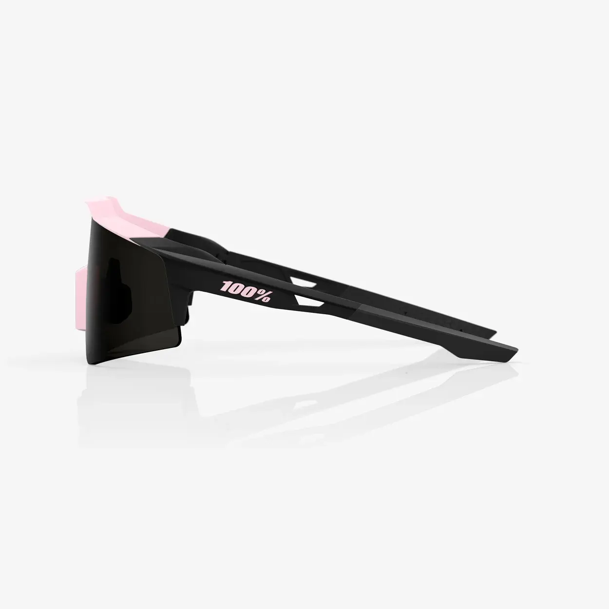 100% Speedcraft SL Sport Zonnebril Soft Tact Desert Pink met Smoke Lens