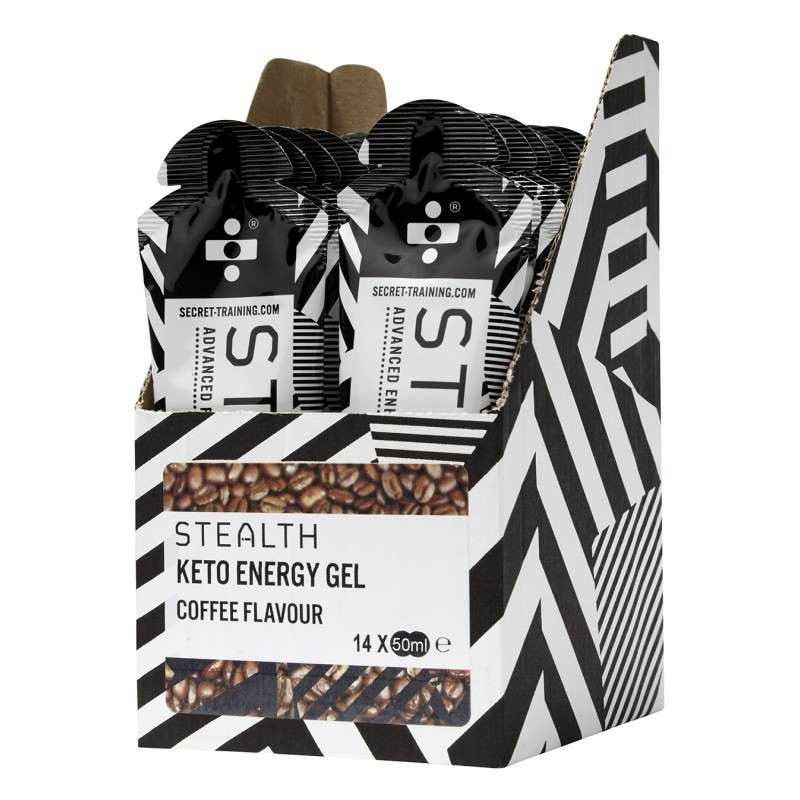 Stealth Keto Energy Gel Koffie 14 x 50m koop je bij