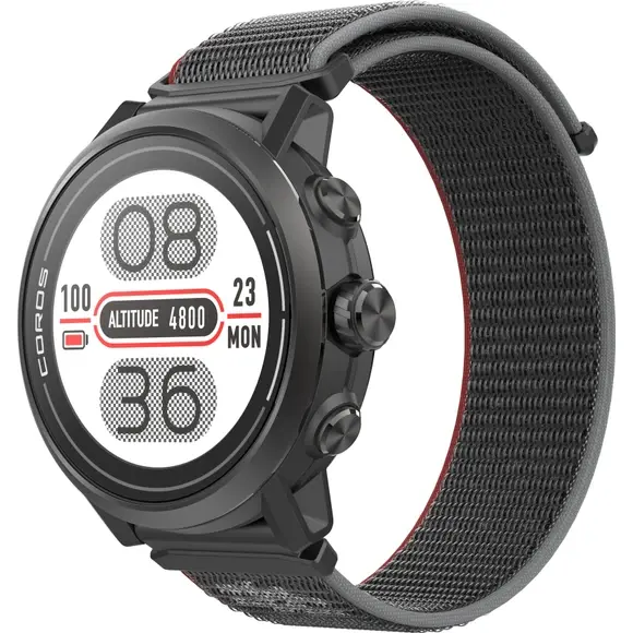 Coros APEX 2 Premium GPS Sporthorloge Zwart