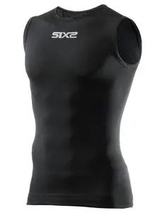 SIXS SMX Carbon Ondershirt Zonder Mouwen Zwart/Zwart