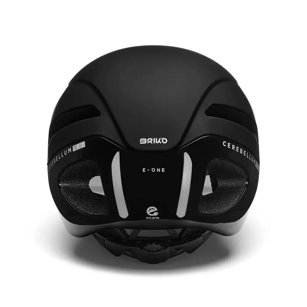 Briko E - One Led Visor Speed Pedelec Helm Zwart