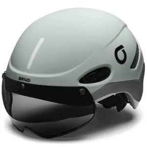 Briko E - One Led Visor Speed Pedelec Helm Groen