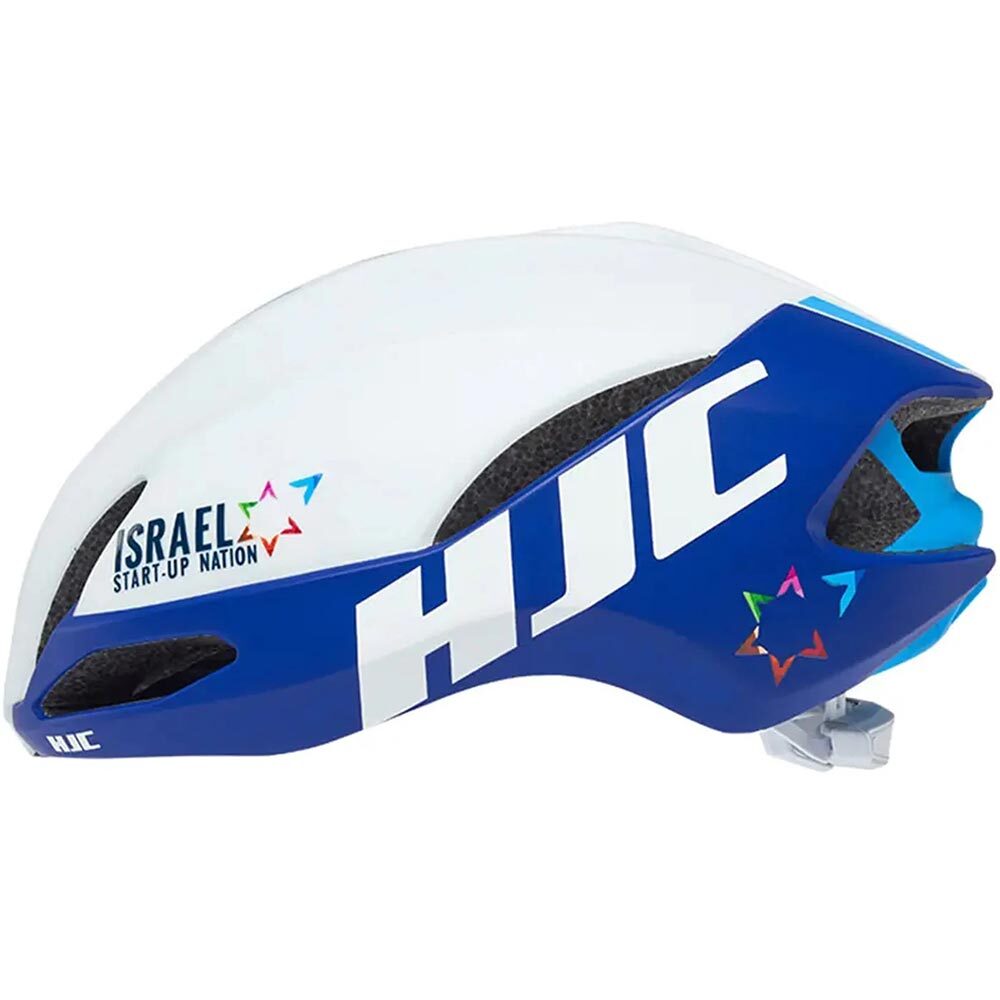 HJC Furion 2.0 Race Fietshelm Wit/Blauw Israel start-up Nation special