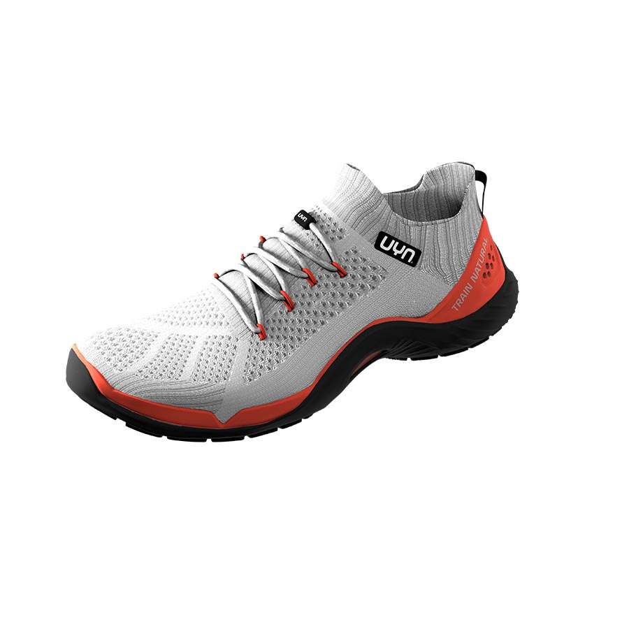 UYN City Sportschoenen Zwart/Wit/Oranje Heren koop je bij Futurumshop.nl