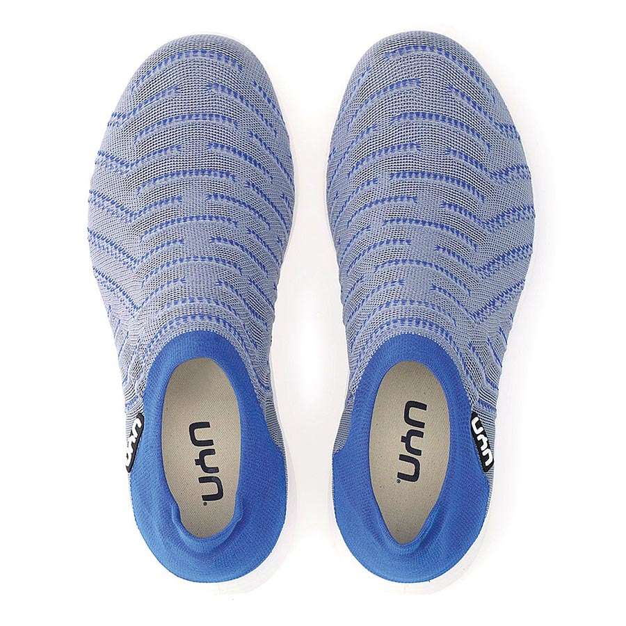 UYN 3D Ribs Sportschoenen Grijs/Blauw Heren 