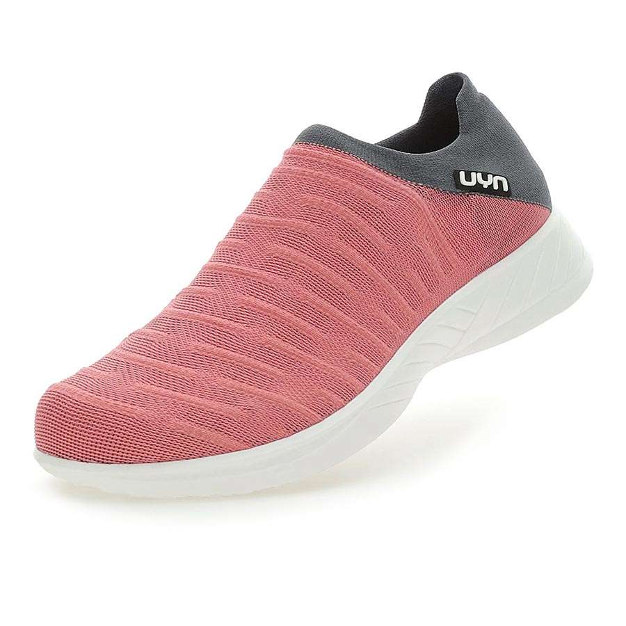 UYN 3D Ribs Sportschoenen Roze/Grijs Dames 