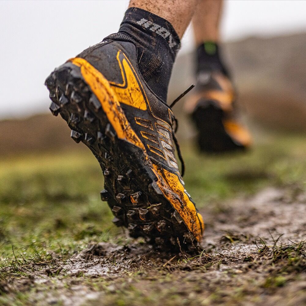 Inov 8 X Talon Ultra 260 Trail Hardloopschoenen Zwart Oranje Heren koop je bij Futurumshop