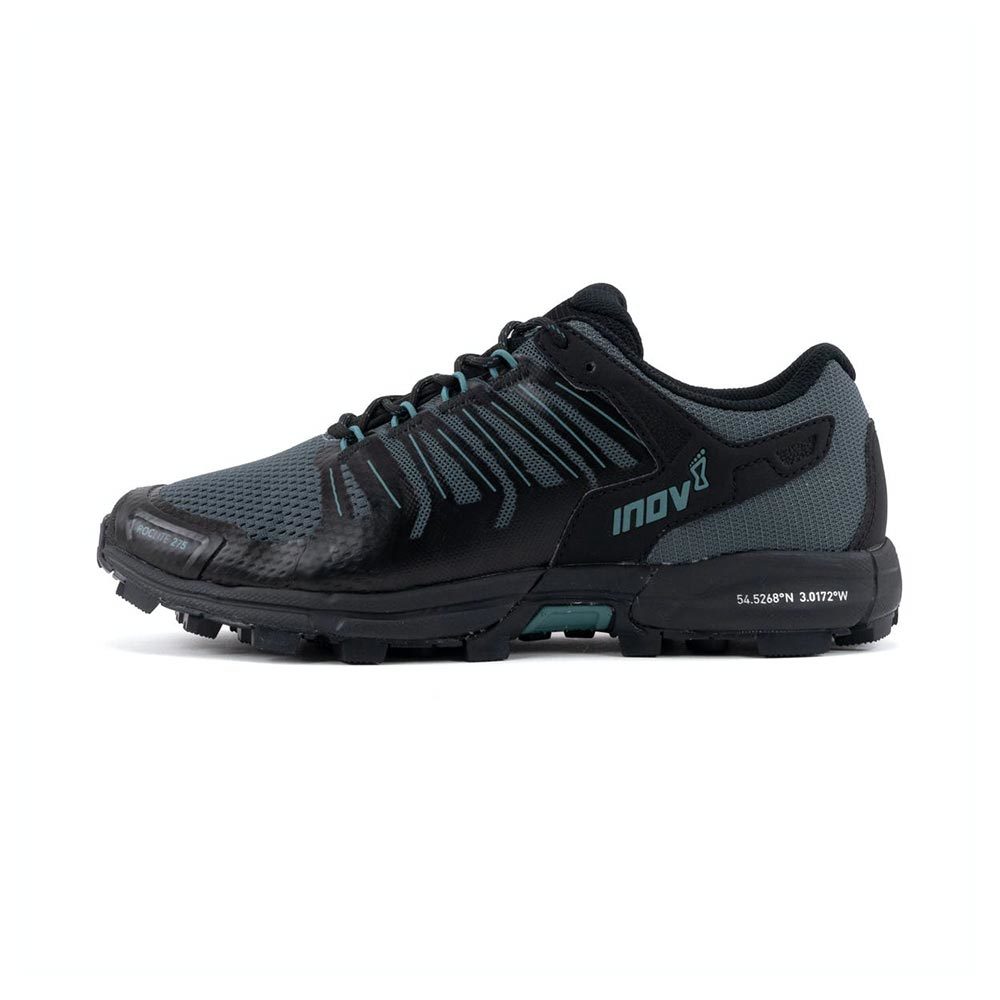 Inov-8 Roclite G 275 Trail Hardloopschoenen Grijs/Zwart Dames koop je bij  Futurumshop.nl