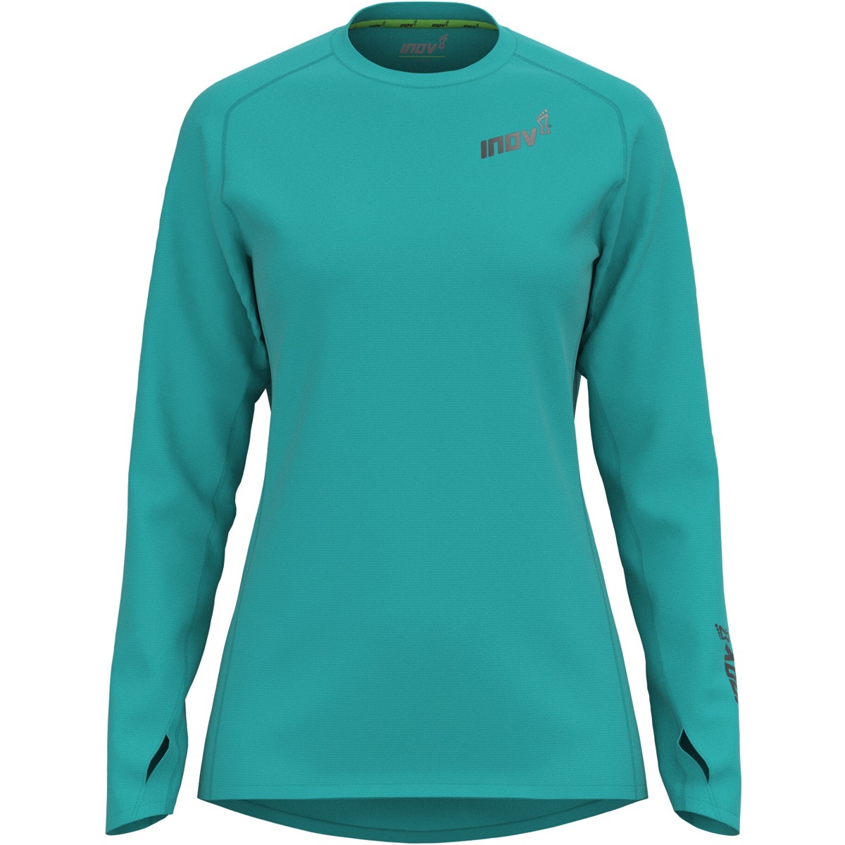 Inov-8 Base Hardloopshirt Lange Mouwen Groen Dames