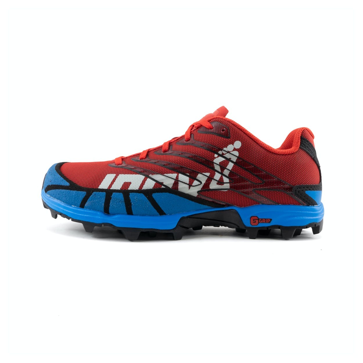 Inov-8 X-Talon 255 Trail Hardloopschoenen Rood/Blauw Dames koop je bij  Futurumshop.nl