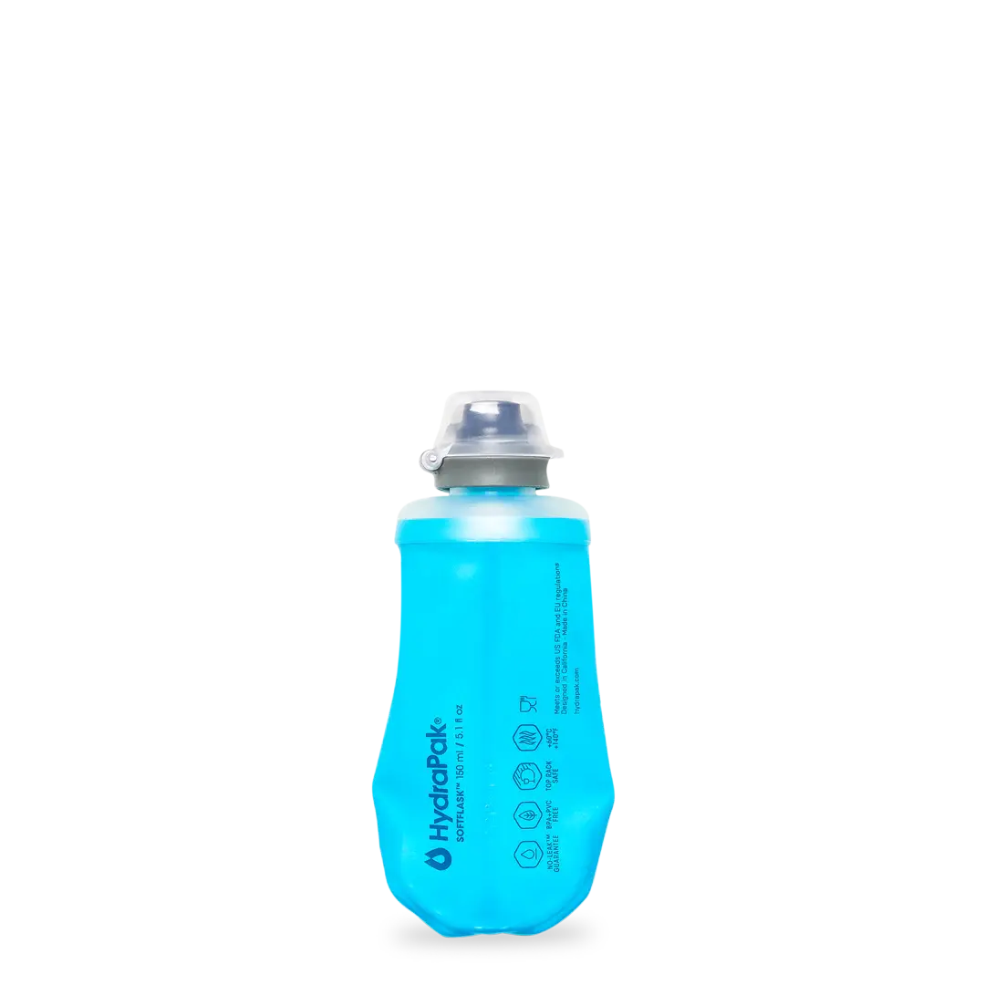 HydraPak Softflask 150ml Drinkfles Malibu Blauw