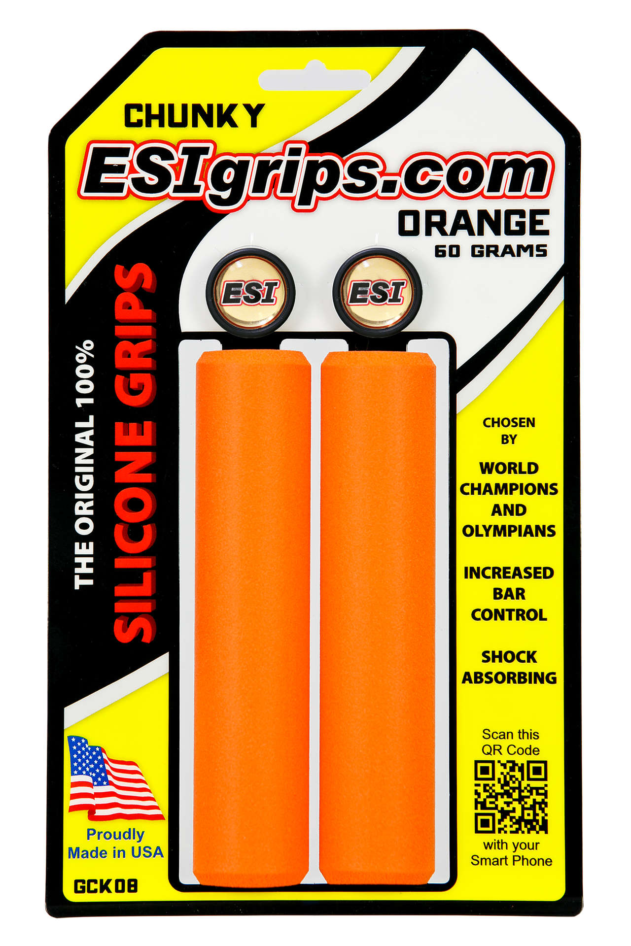 ESI Grips MTB Chunky 32mm Handvat Oranje