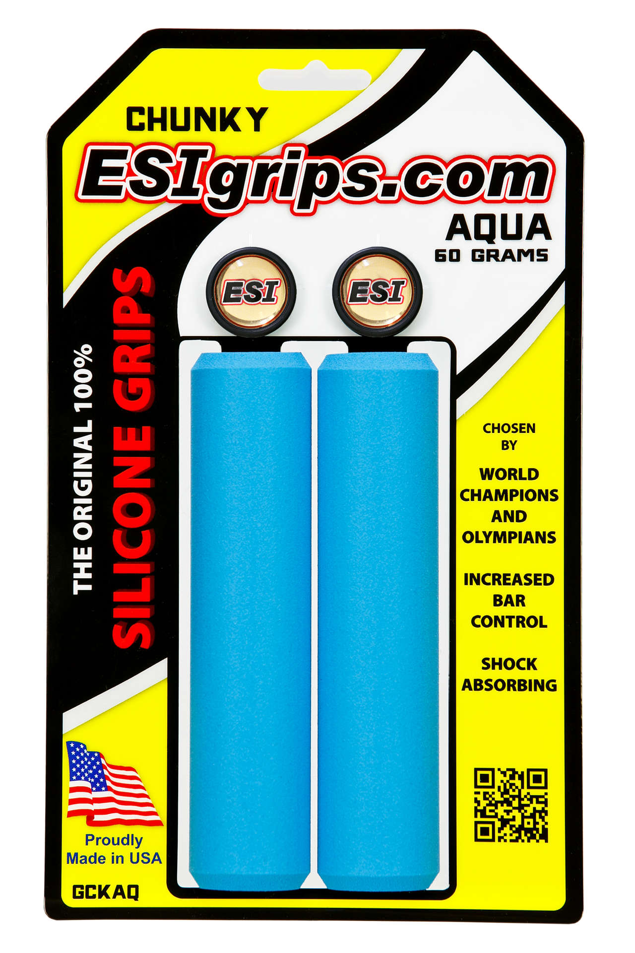 ESI Grips MTB Chunky 32mm Handvat Lichtblauw