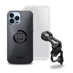 SP Connect Smartphone Bike Bundle II Stuurhouderset iPhone 13 Pro Max Zwart