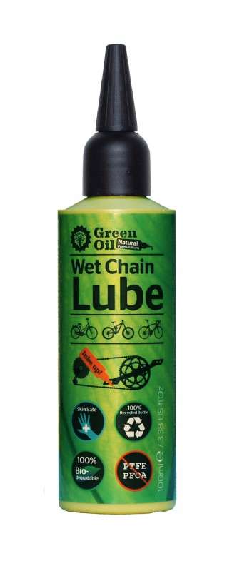 Green Oil Wet Chain Lube Kettingolie 100ml