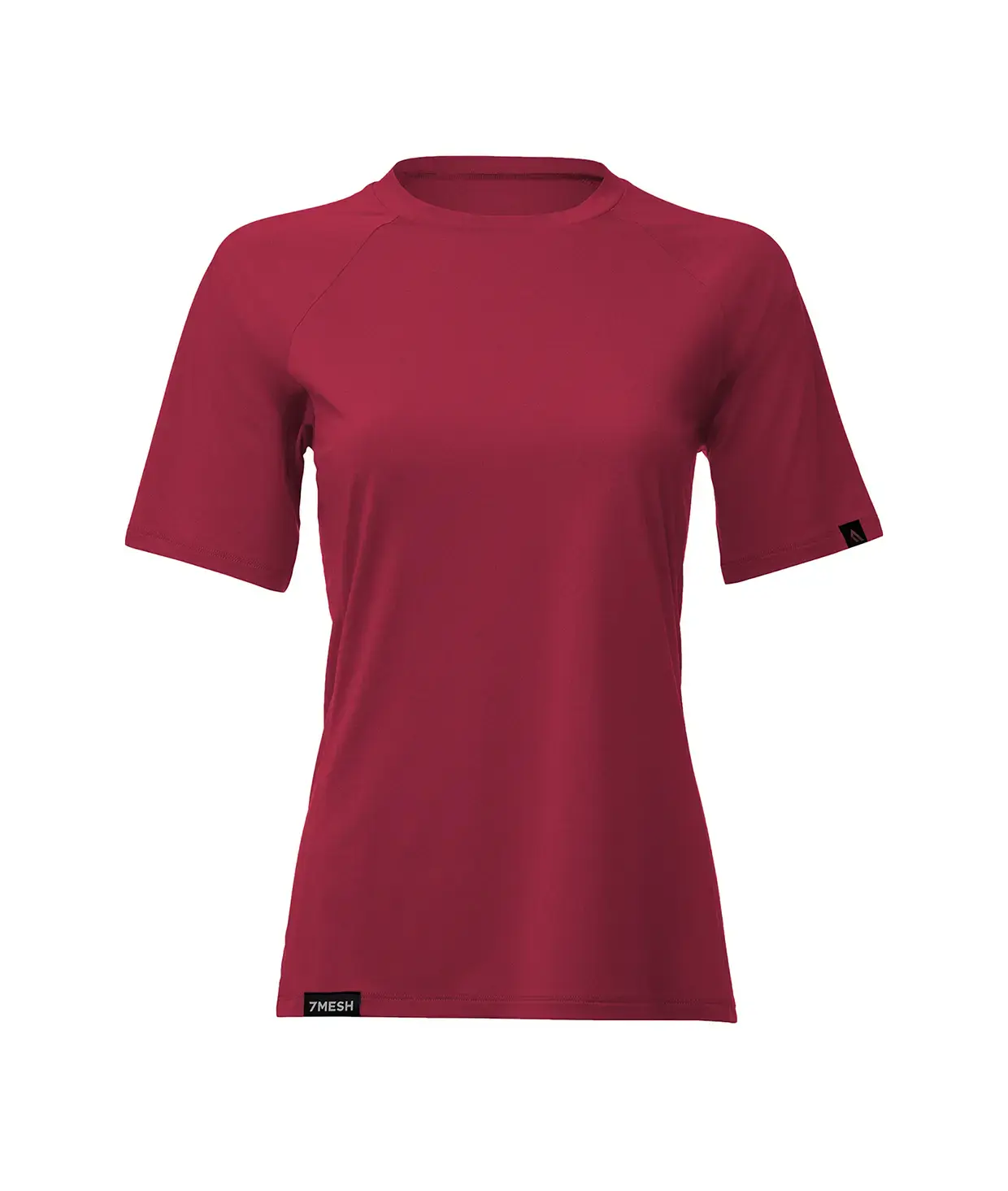 7mesh Sight Gravel Fietsshirt Korte Mouwen Rood/Paars Dames