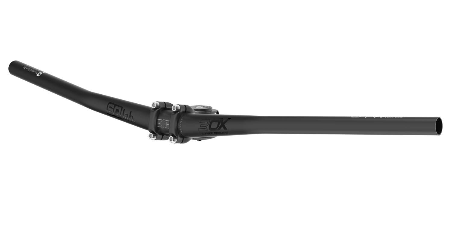 SQlab 3OX Alu 16D Low Rise MTB Stuur Zwart