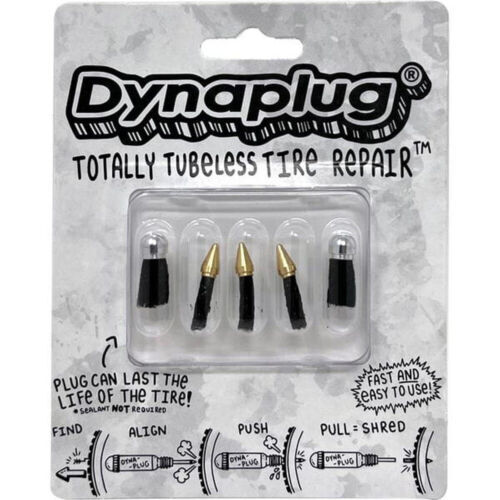Dynaplug Tubeless Bicycle Tires Repair Plugs 5-Pack