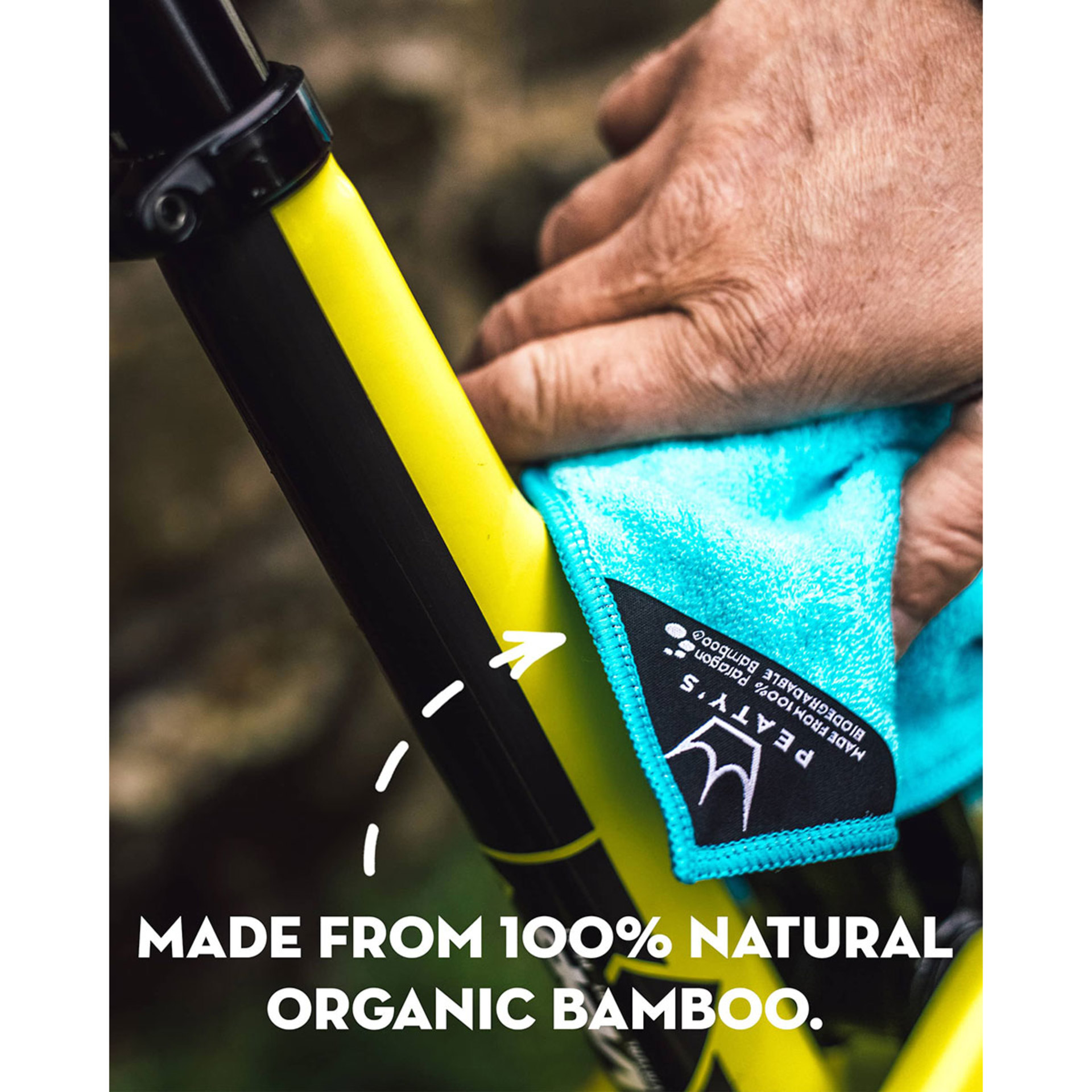 Peaty's Bamboo Bicycle Cleaning Cloths