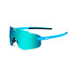 KOO SUPERNOVA Sport Zonnebril Blauw Met Turquoise Mirror Lens